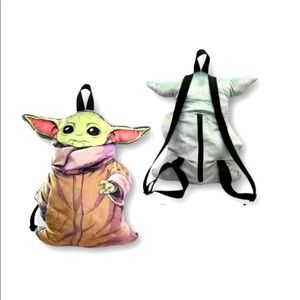 Disney Star Wars Mandalorian"The Child" Baby Yoda 3D Plush Unisex Backpack 16"